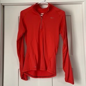 NIKE quarter-zip, size M
